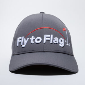 Gorra de Golf Gris Marca Fly to Flag 3D mod. Alpha FTFG01G