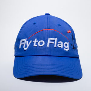 Gorra de Golf Azul Marca Fly to Flag mod. Beta 3D FTFG02A