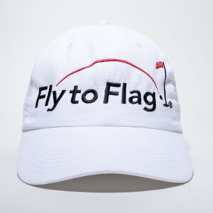 Gorra de Golf Blanca Fly to Flag mod. Beta Flat FTFG03B