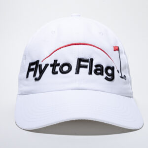 Gorra de Golf Blanca Fly to Flag mod. Beta 3D FTFG02B