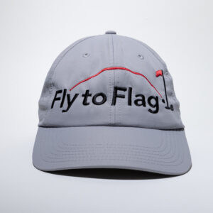 Gorra de Golf Gris Fly to Flag mod. Beta Flat FTFG03G