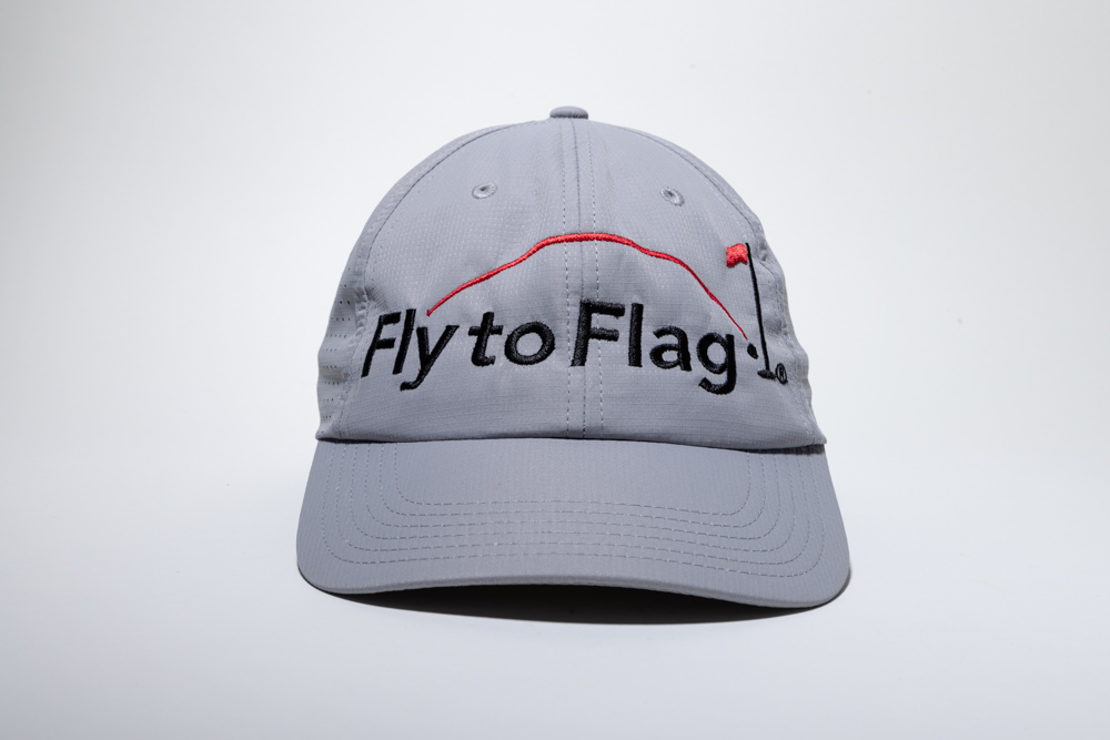 Gorra de Golf Gris Fly to Flag mod. Beta Flat FTFG03G