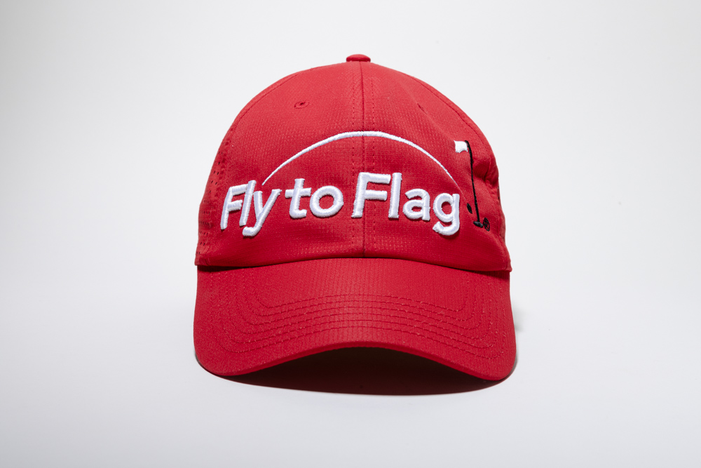 Gorra de Golf Roja Fly to Flag mod. Beta 3D FTFG02R